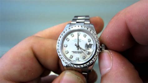 how to wind up rolex datejust|Rolex self winding problems.